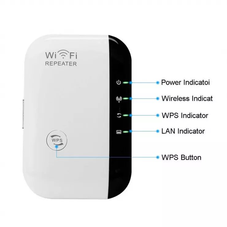 Long Range Network Wi-fi Router Extender Wireless wifi extender signal booster 300m Uk Socket Wifi Repeater Wifi Range Extender